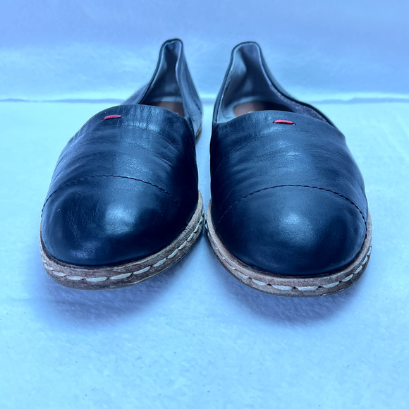 Ellen Degeneres Shoes Womens 8.5 Norana Black Leather Lined Cushioned - Picture 2 of 12